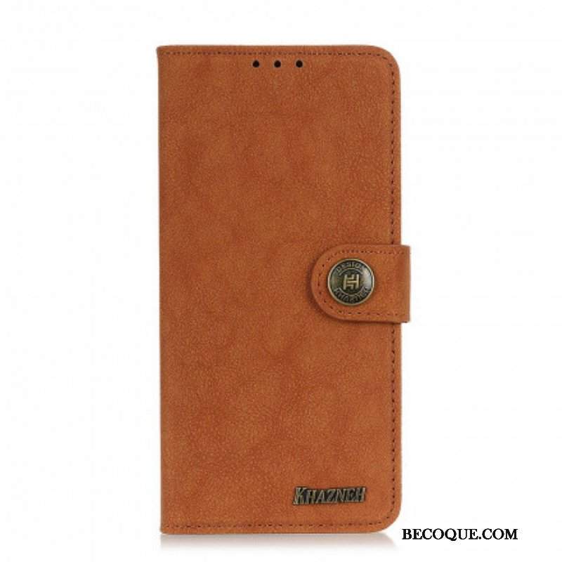 Etui Na Telefon Pokrowce do Xiaomi Redmi Note 10 5G Dwoina Khazneh W Stylu Retro