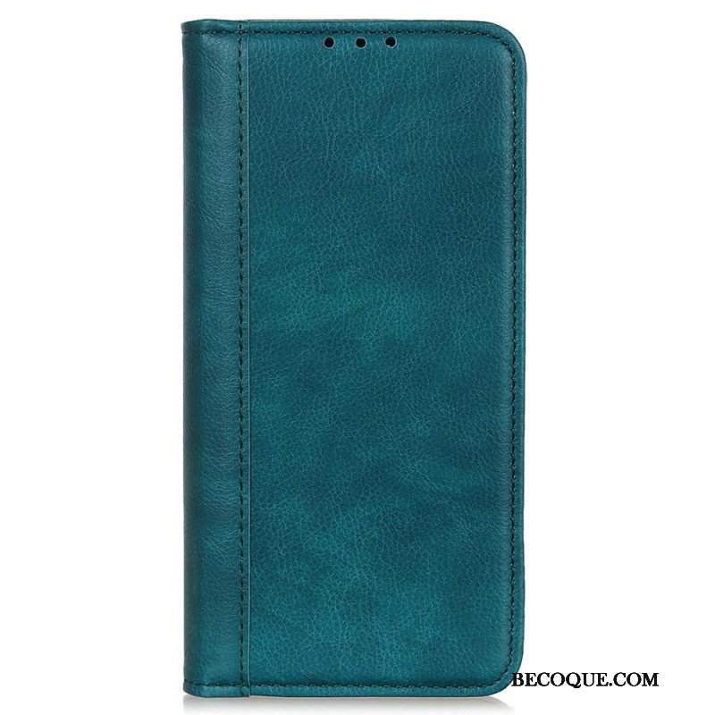 Etui Na Telefon do Google Pixel 7A Etui Folio Stylowa Skóra Dwoinowa