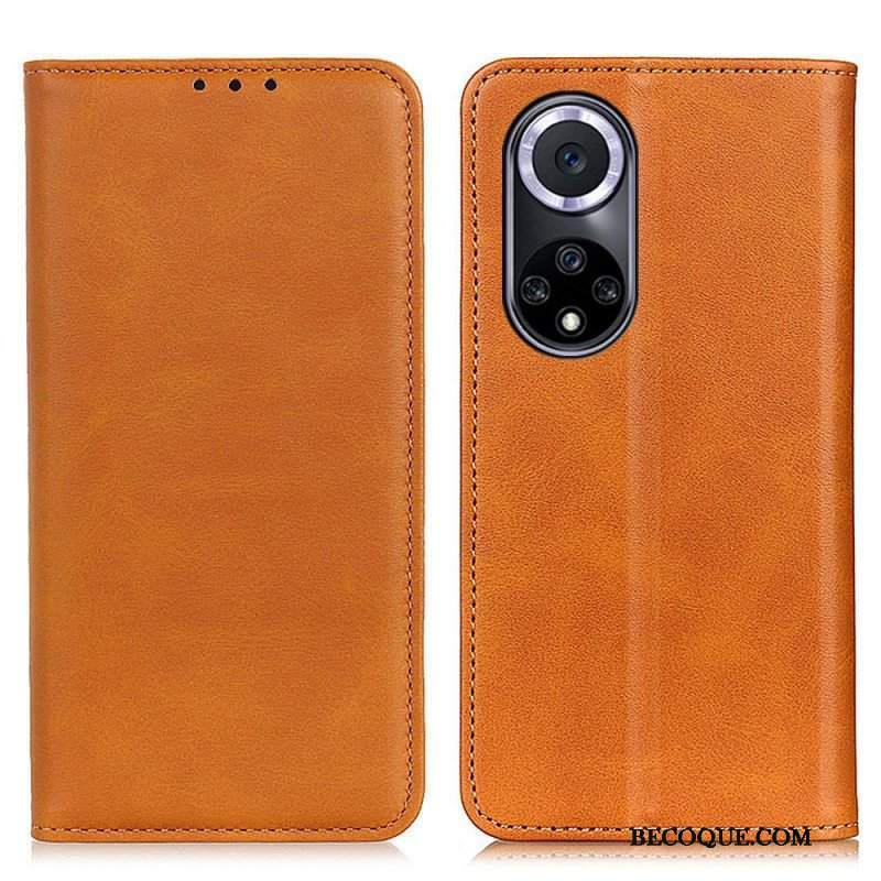 Etui Na Telefon do Honor 50 Etui Folio Elegancka Dwoina Skórzana