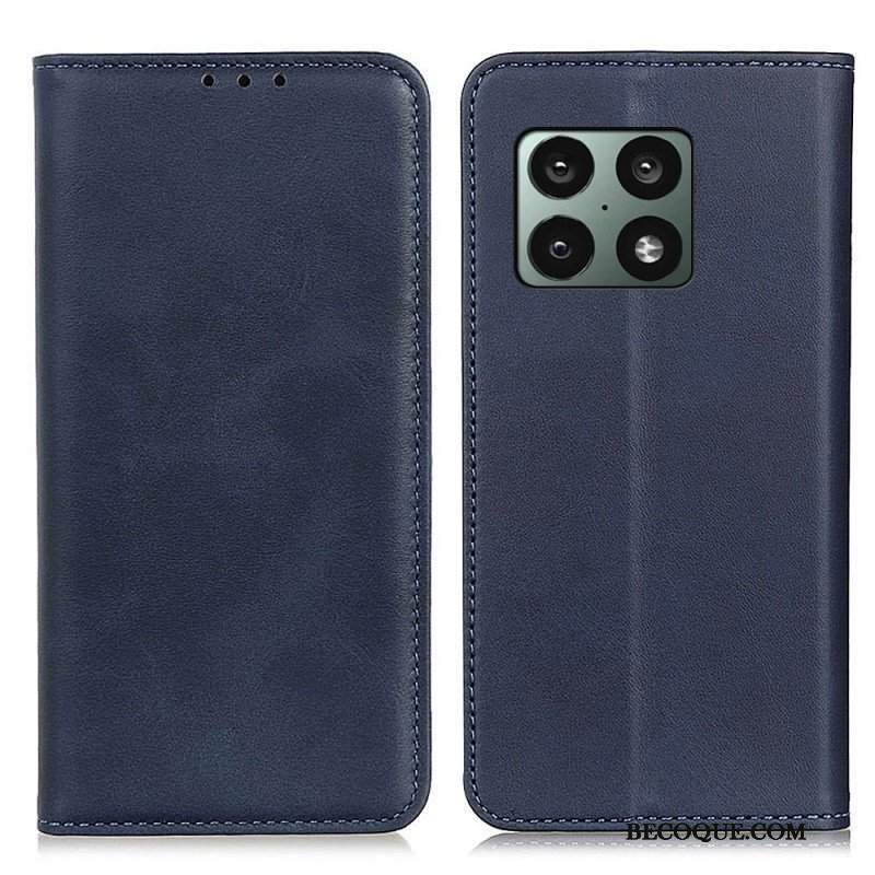 Etui Na Telefon do OnePlus 10 Pro 5G Etui Folio Elegancka Dwoina Skórzana