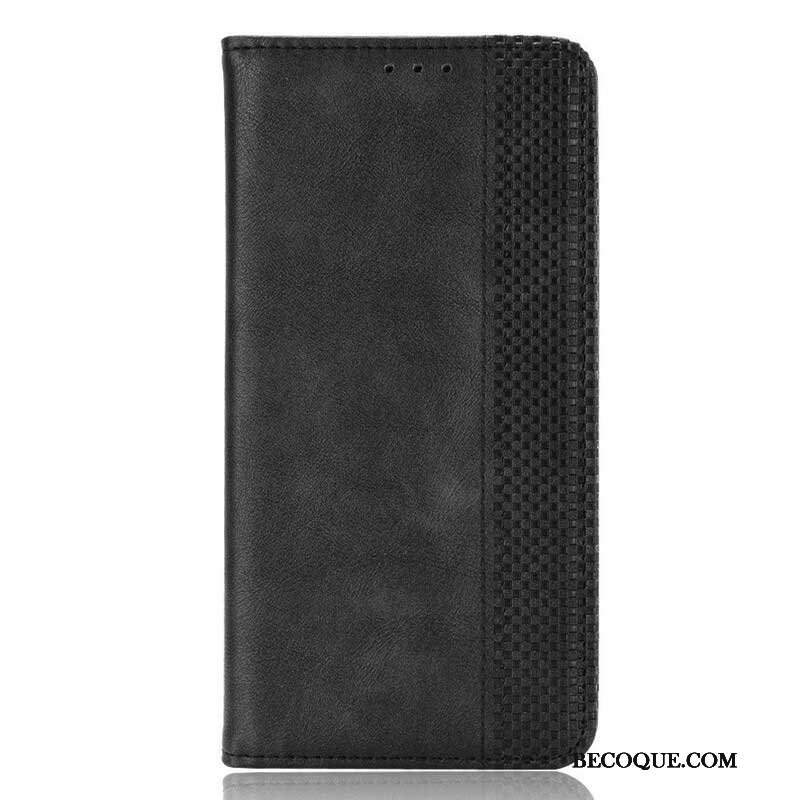 Etui Na Telefon do Oppo A16 / A16s Etui Folio Stylizowany Efekt Skóry W Stylu Vintage