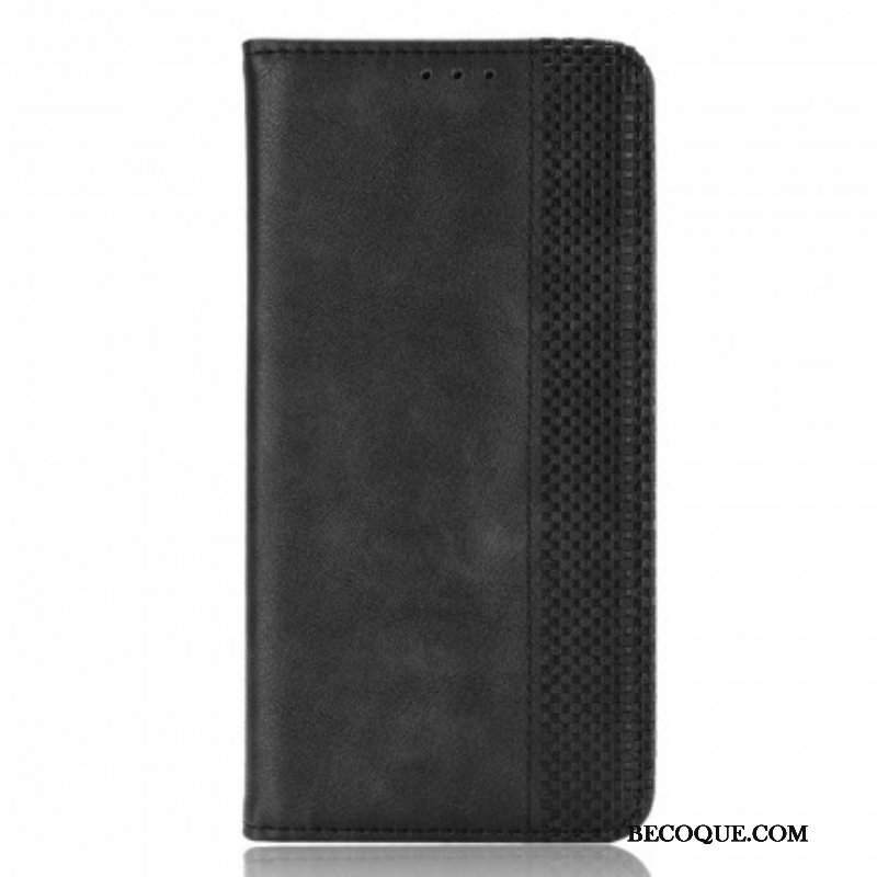 Etui Na Telefon do Oppo A54 5G / A74 5G Etui Folio Stylizowany Efekt Skóry W Stylu Vintage