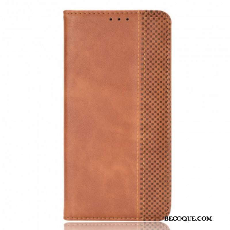 Etui Na Telefon do Oppo A94 5G Etui Folio Stylizowany Efekt Skóry W Stylu Vintage