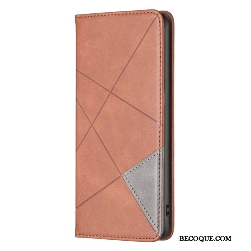 Etui Na Telefon do Poco X4 Pro 5G Etui Folio Wzory Geometryczne