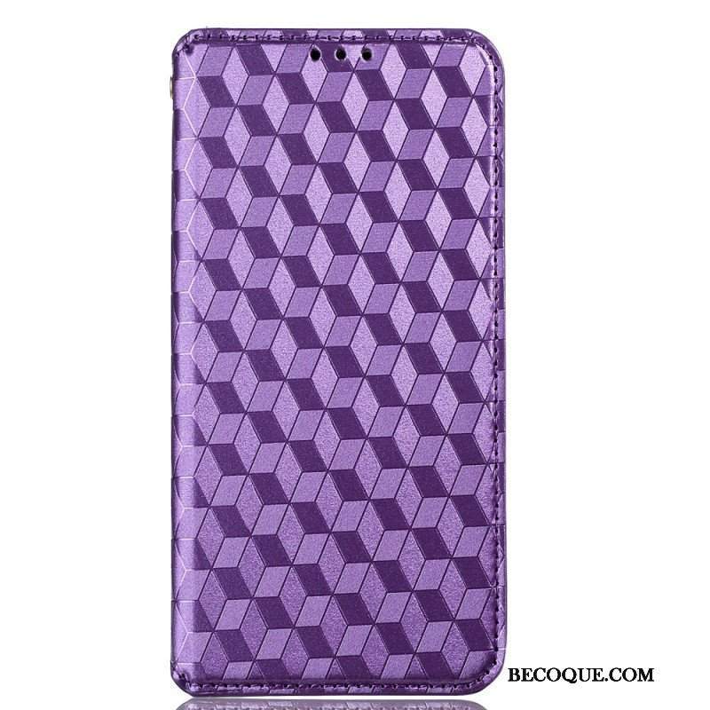 Etui Na Telefon do Realme GT Neo 3 Etui Folio Wzory W Kratkę