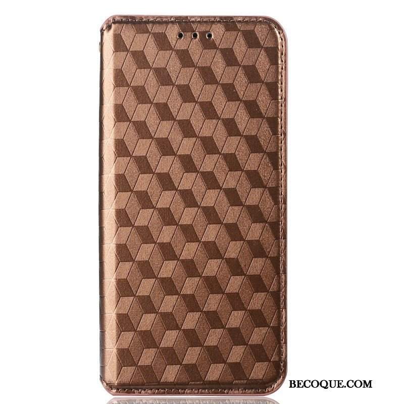 Etui Na Telefon do Realme GT Neo 3 Etui Folio Wzory W Kratkę