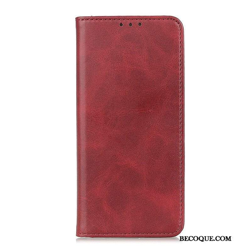 Etui Na Telefon do Samsung Galaxy A42 5G Etui Folio Dwoina Skóry