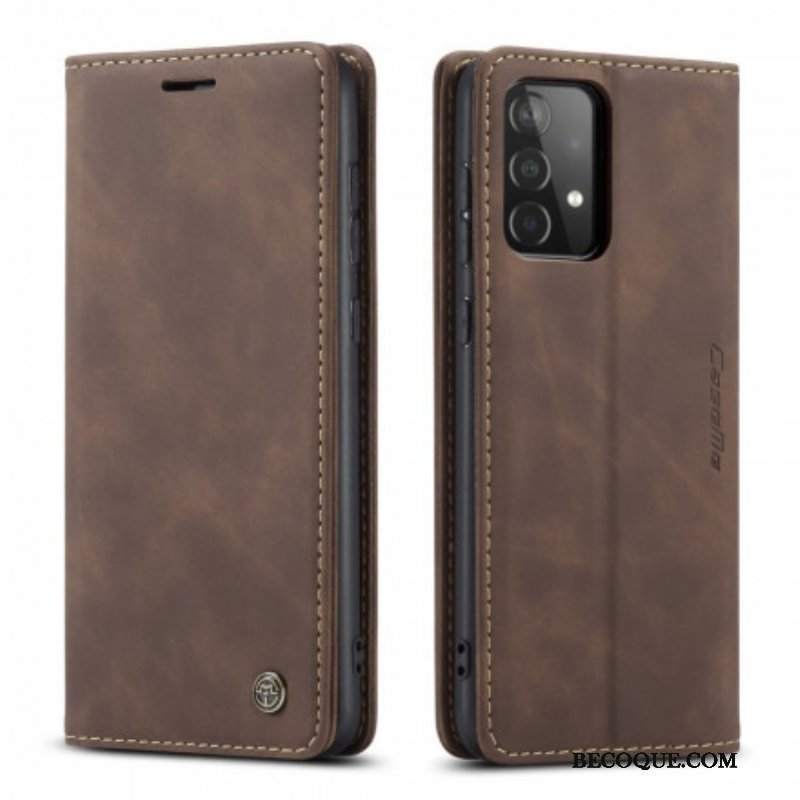 Etui Na Telefon do Samsung Galaxy A52 4G / A52 5G / A52s 5G Etui Folio Caseme Sztuczna Skóra