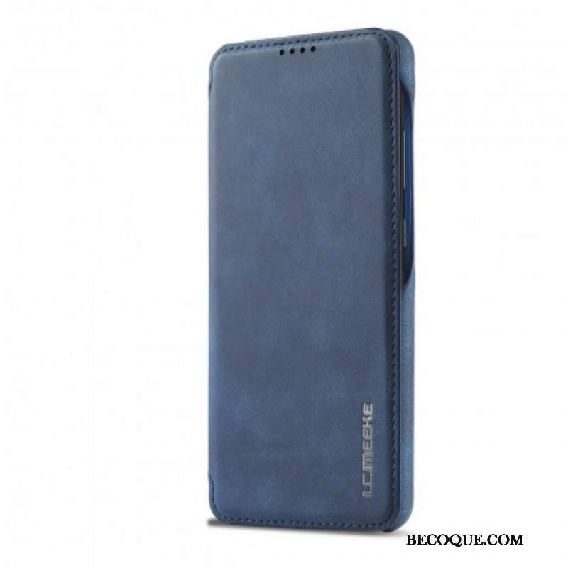 Etui Na Telefon do Samsung Galaxy A52 4G / A52 5G / A52s 5G Etui Folio Lc.imeeke Efekt Skóry