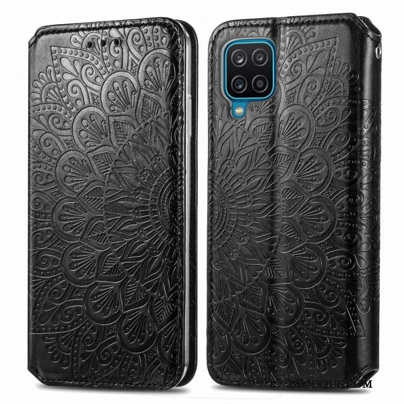 Etui Na Telefon do Samsung Galaxy M12 / A12 Etui Folio Mandala