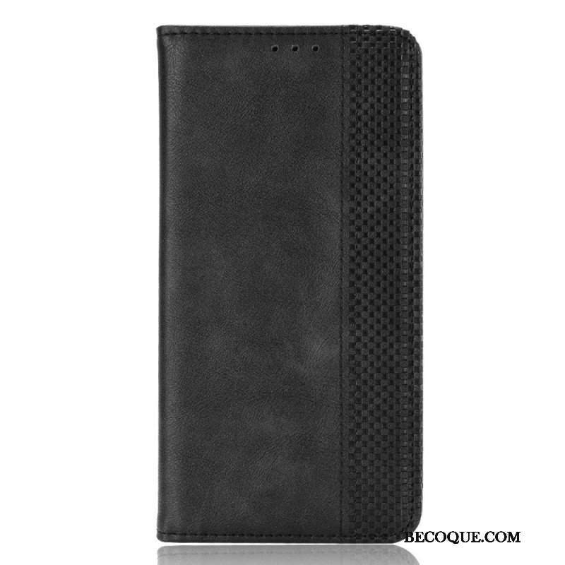 Etui Na Telefon do Samsung Galaxy M23 5G Etui Folio Stylizowany Efekt Skóry W Stylu Vintage