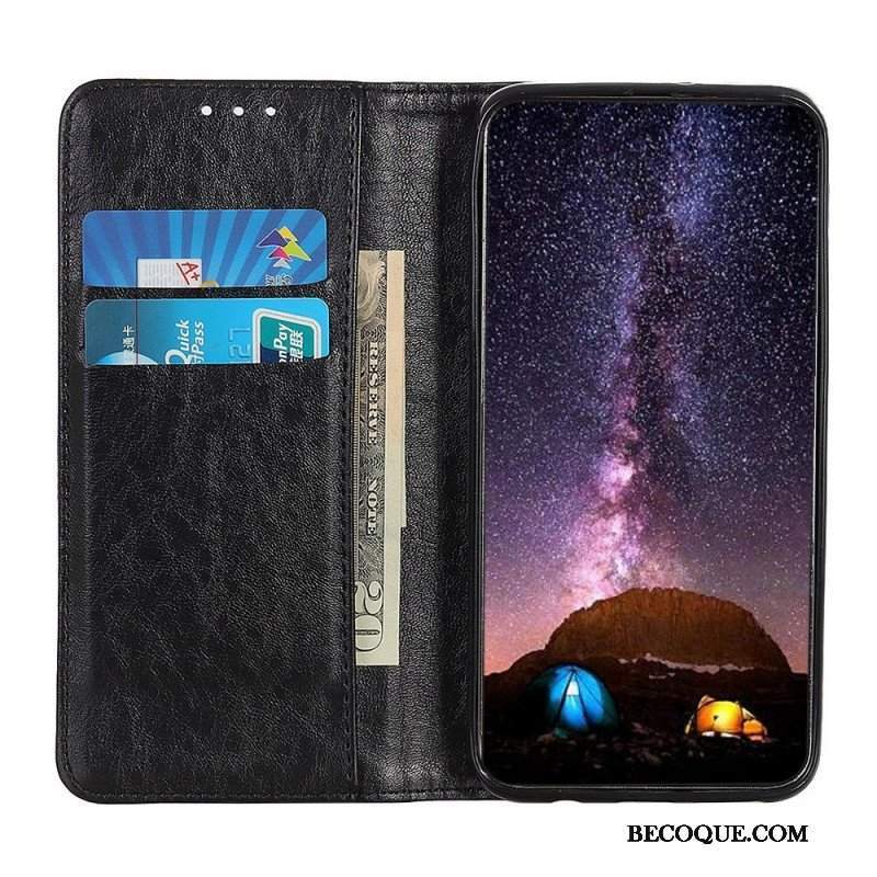 Etui Na Telefon do Samsung Galaxy M53 5G Etui Folio Rzemienna Tekstura