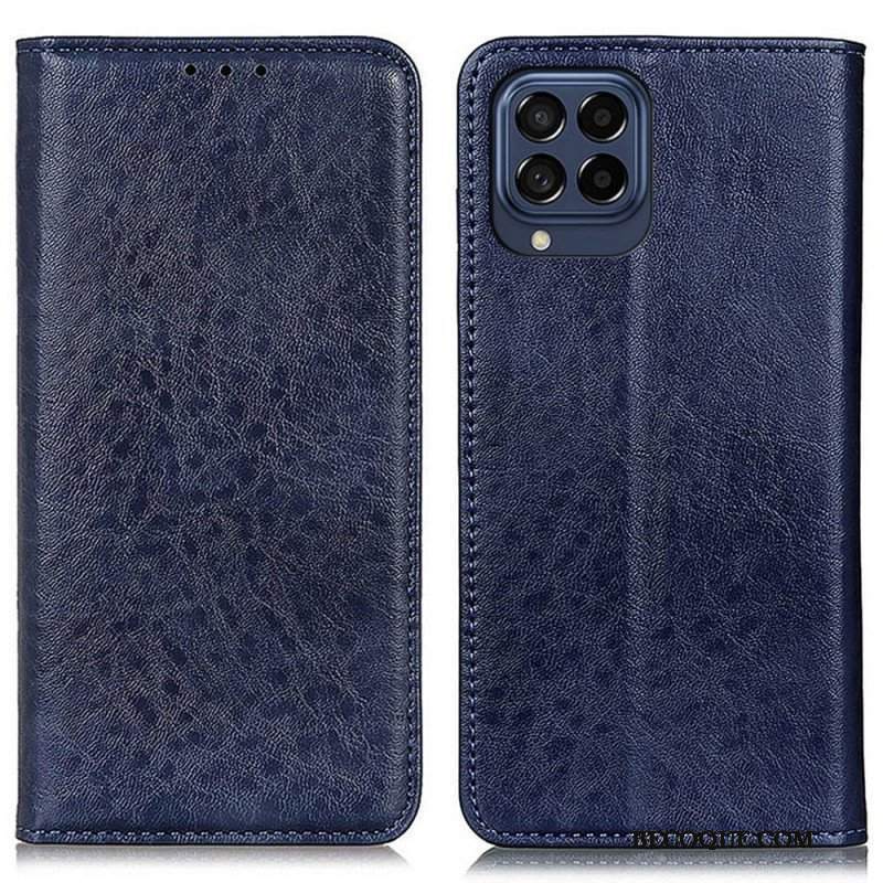 Etui Na Telefon do Samsung Galaxy M53 5G Etui Folio Rzemienna Tekstura