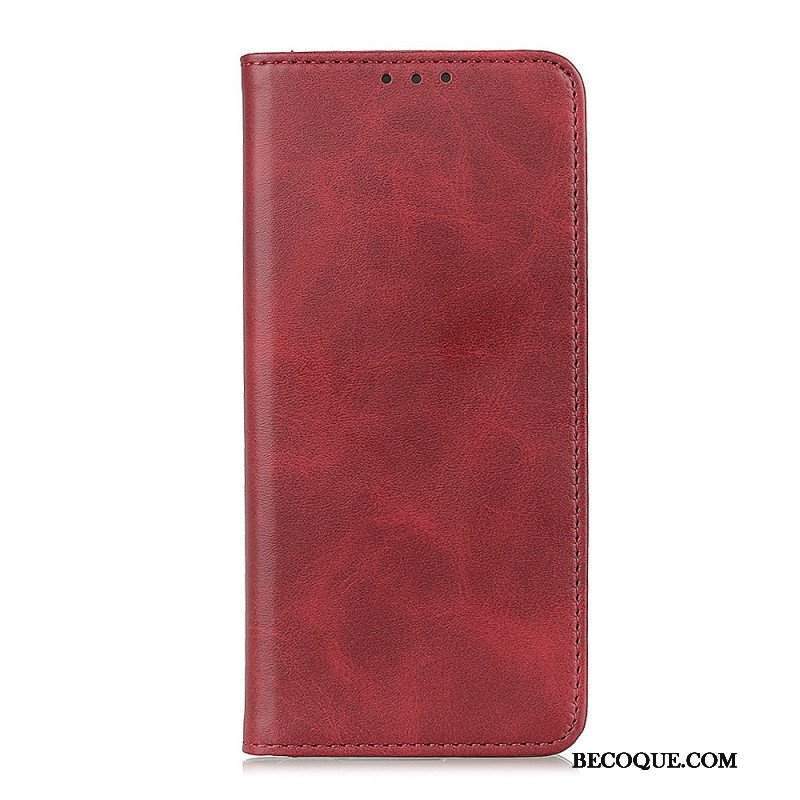 Etui Na Telefon do Samsung Galaxy S22 Plus 5G Etui Folio Elegancka Dwoina Skórzana