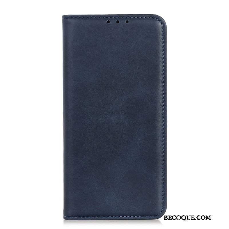 Etui Na Telefon do Samsung Galaxy S22 Plus 5G Etui Folio Elegancka Dwoina Skórzana