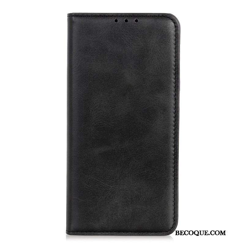 Etui Na Telefon do Samsung Galaxy S22 Ultra 5G Etui Folio Elegancka Dwoina Skórzana