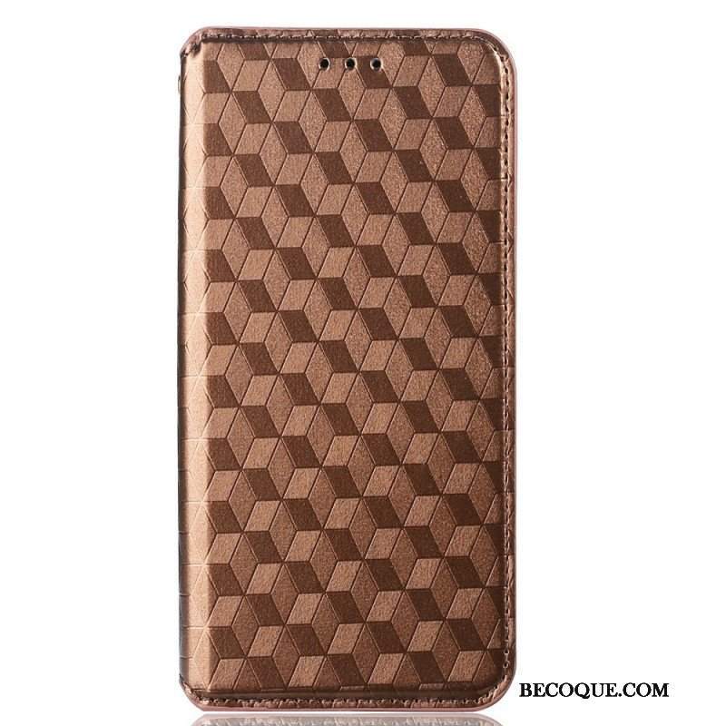 Etui Na Telefon do Sony Xperia 1 IV Etui Folio Kostki 3d