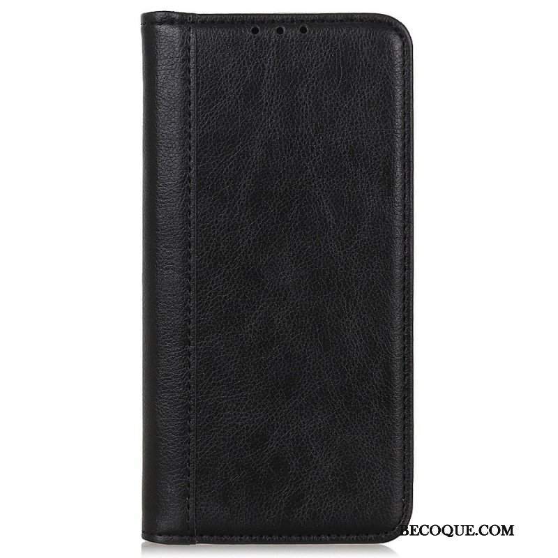 Etui Na Telefon do Sony Xperia 5 IV Etui Folio Dwoina Skóry