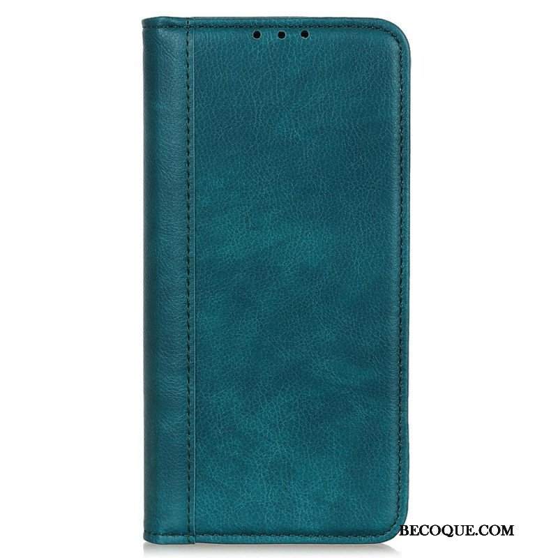 Etui Na Telefon do Sony Xperia 5 IV Etui Folio Dwoina Skóry