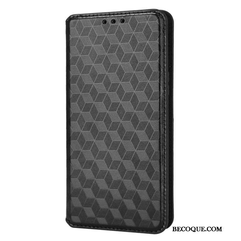 Etui Na Telefon do Sony Xperia 5 IV Etui Folio Tekstura 3d