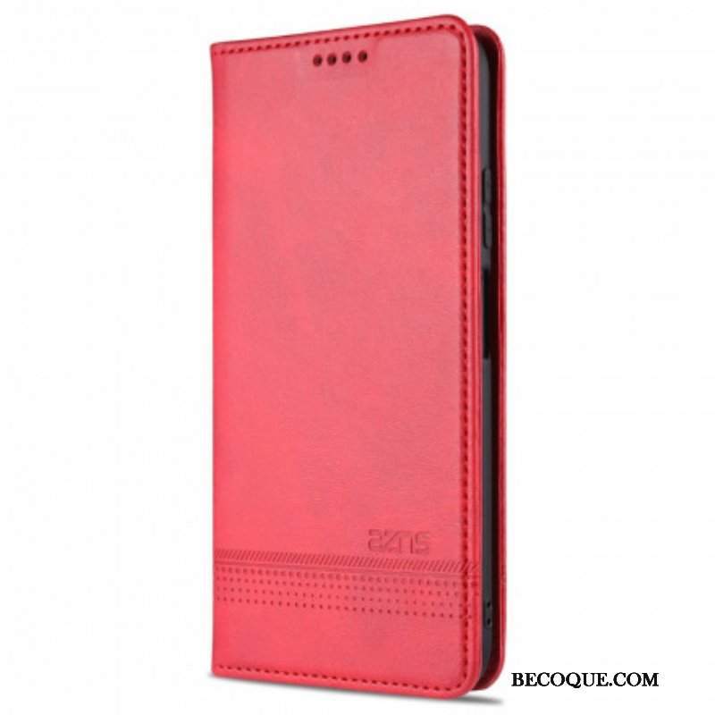 Etui Na Telefon do Xiaomi Redmi Note 10 / 10S Etui Folio Stylizacja Skóry Azns