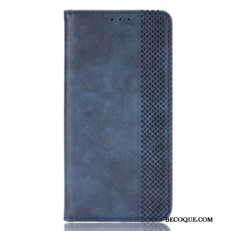 Etui Na Telefon do Xiaomi Redmi Note 10 / 10S Etui Folio Stylizowany Efekt Skóry W Stylu Vintage