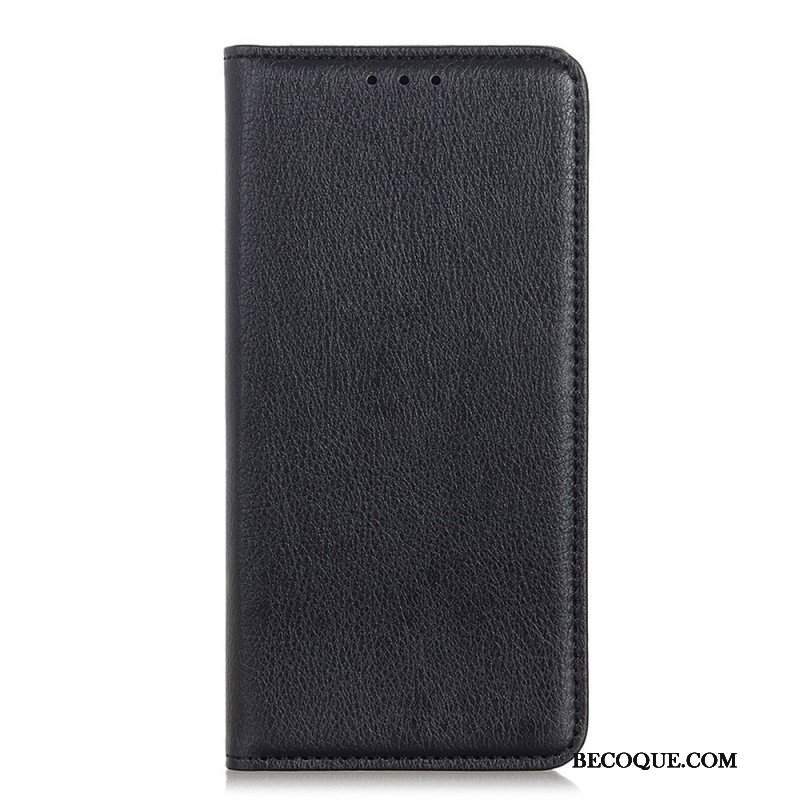 Etui Na Telefon do Xiaomi Redmi Note 11 / 11S Etui Folio Liczi Split Skórzana Tekstura