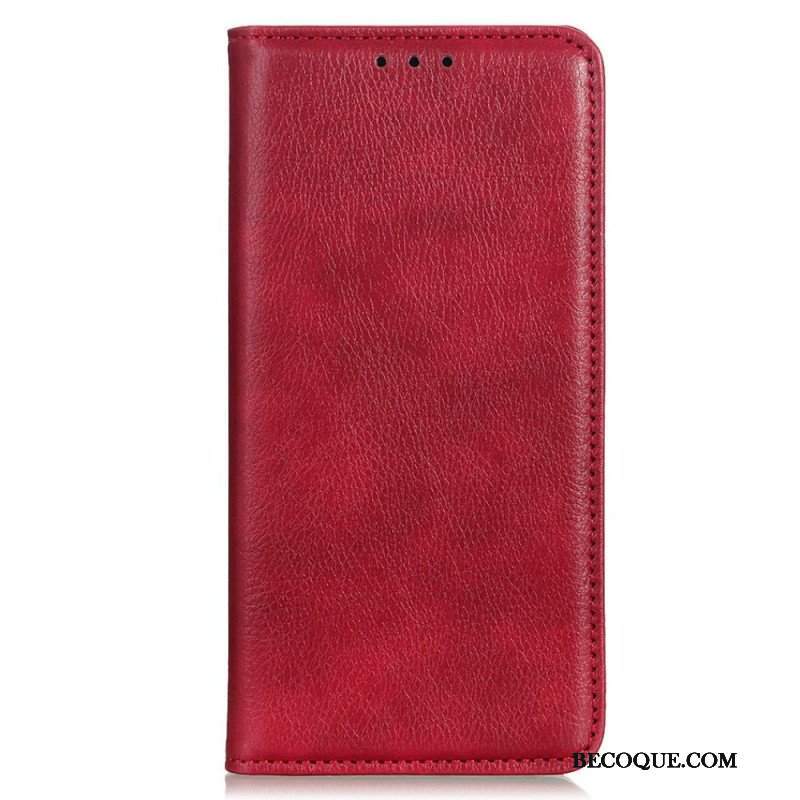 Etui Na Telefon do Xiaomi Redmi Note 11 Pro Plus 5G Etui Folio Matowa Skóra Dwoinowa