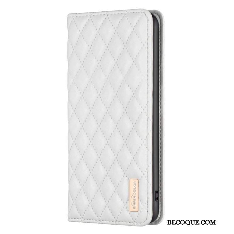 Etui Na Telefon do Xiaomi Redmi Note 12 Pro Etui Folio Pikowany Binfen Kolor