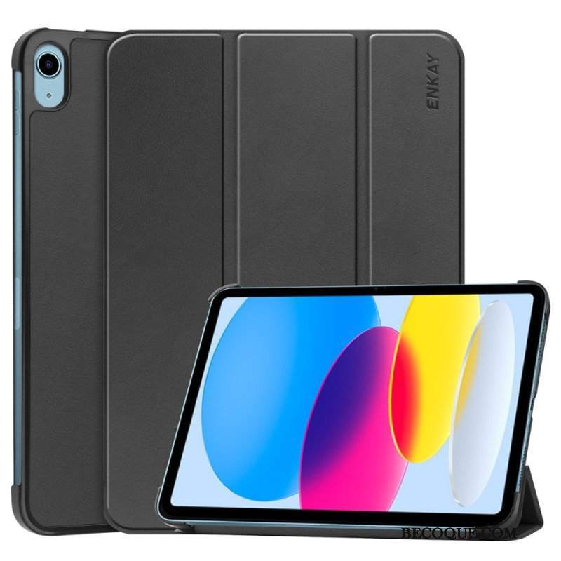 Etui Na Telefon do iPad 10.9" (2022) Sztuczna Skóra Enkay