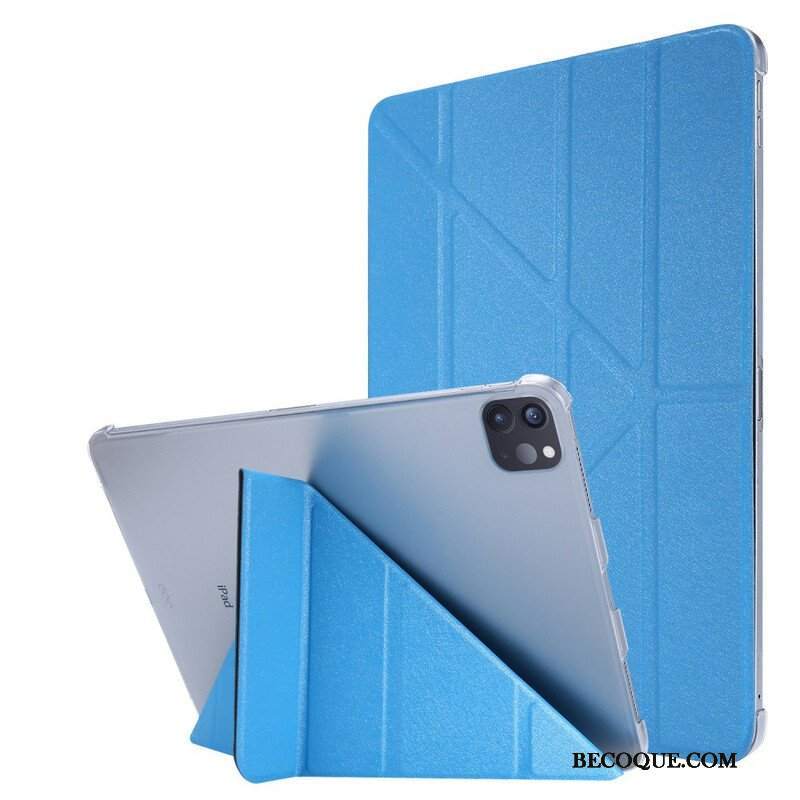 Etui Na Telefon do iPad Pro 12.9" (2022) Origami Ze Sztucznej Skóry