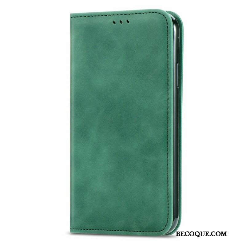 Etui Na Telefon do iPhone 13 Mini Etui Folio Dotyk Skóry