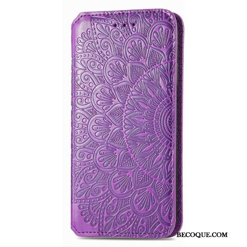 Etui Na Telefon do iPhone 13 Mini Etui Folio Mandala