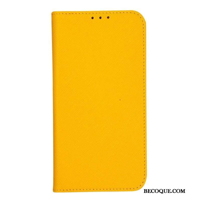 Etui Na Telefon do iPhone 14 Etui Folio Teksturowane