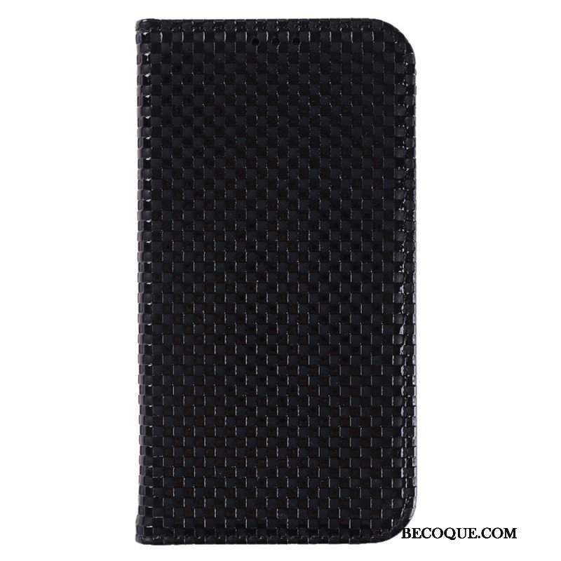 Etui Na Telefon do iPhone 14 Pro Max Etui Folio Teksturowane