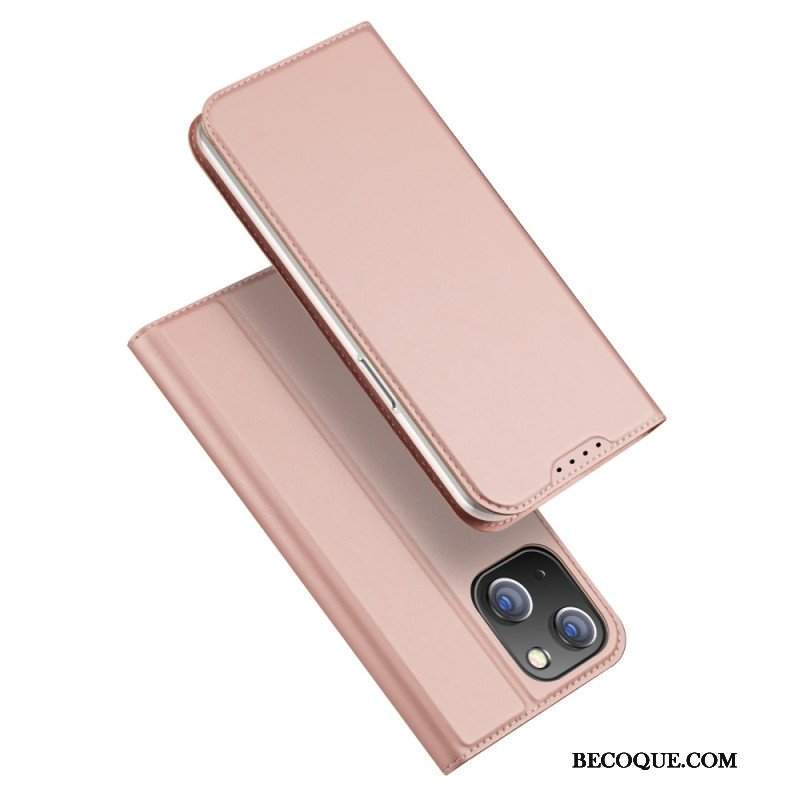 Etui Na Telefon do iPhone 15 Etui Folio Seria Skin-pro Dux Ducis