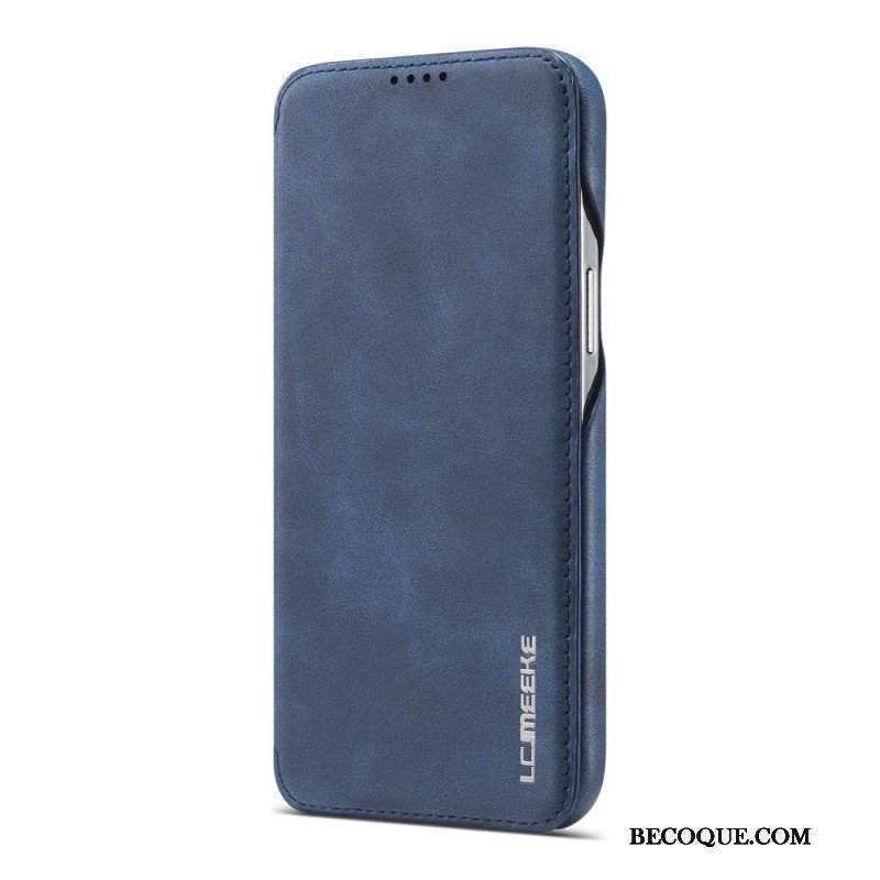 Etui Na Telefon do iPhone 15 Plus Etui Folio Imitacja Skóry Lc.imeeke