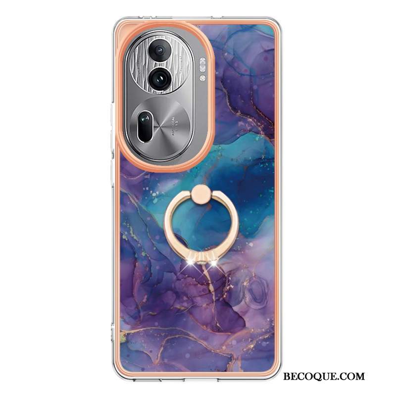 Etui Oppo Reno 11 Pro 5g Marmurowy Pierścień Podtrzymujący