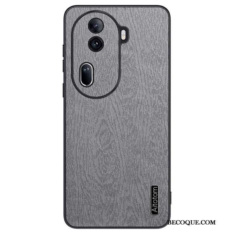 Etui Oppo Reno 11 Pro 5g Sztuczna Skóra Z Efektem Drewna