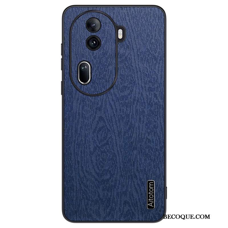 Etui Oppo Reno 11 Pro 5g Sztuczna Skóra Z Efektem Drewna