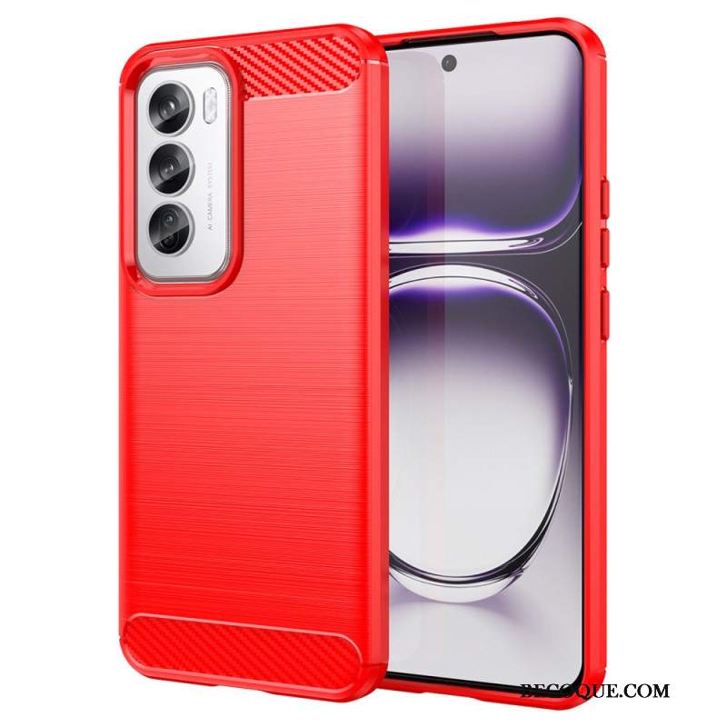 Etui Oppo Reno 12 Pro 5g Tekstura Włókna Węglowego Etui Ochronne