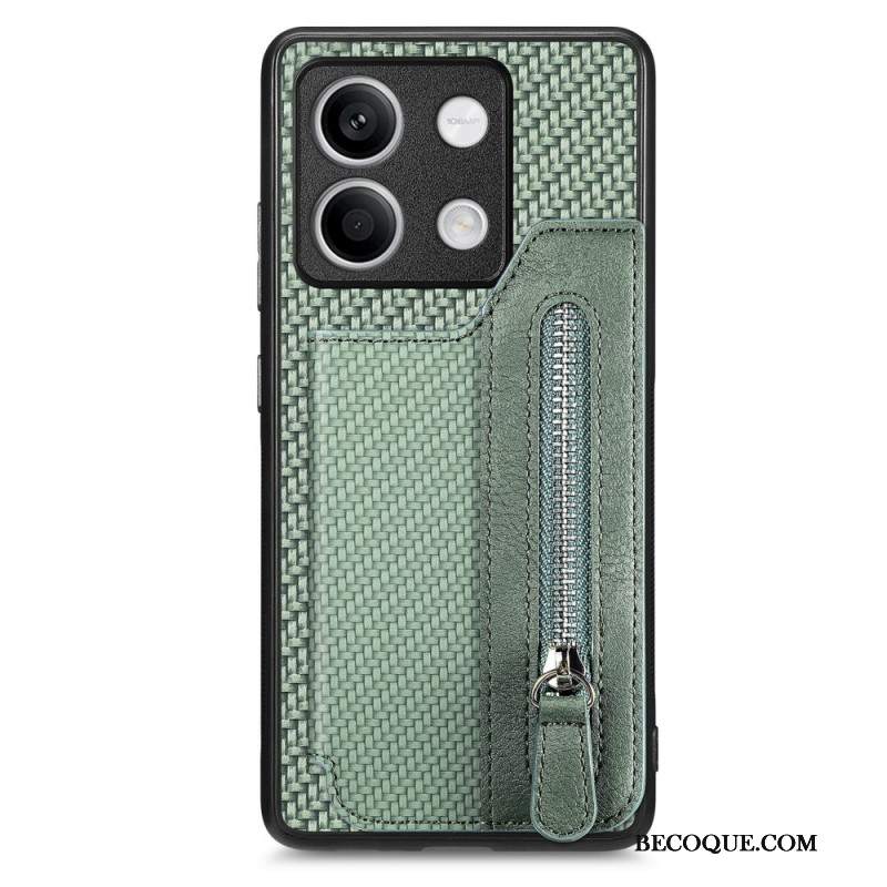 Etui Xiaomi Redmi Note 13 4g Portmonetka Z Włókna Węglowego