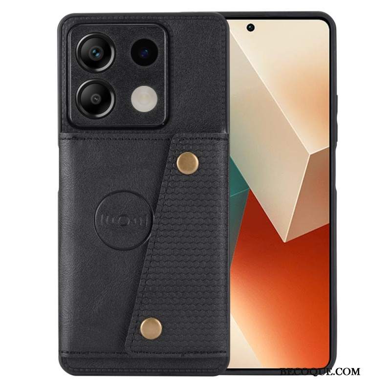 Etui Xiaomi Redmi Note 13 5g Etui Na Karty Z Efektem Skóry