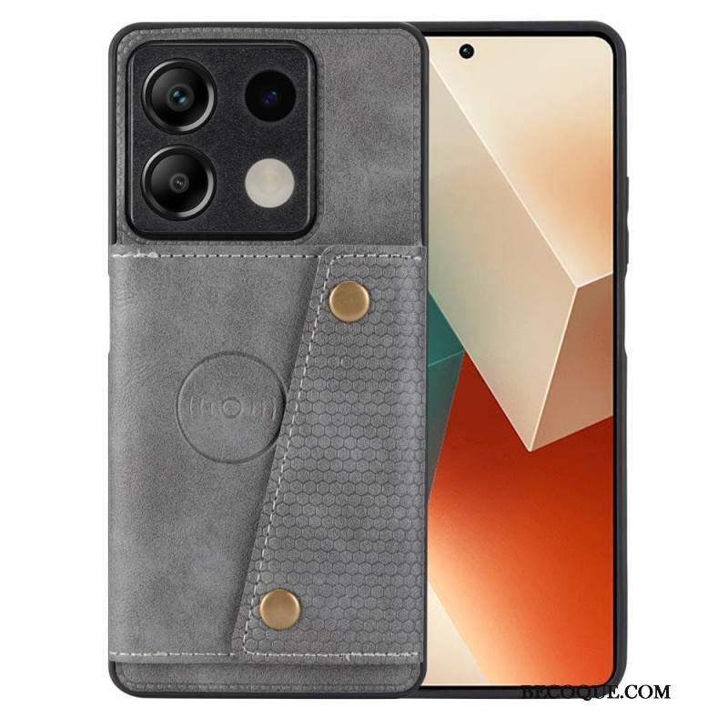 Etui Xiaomi Redmi Note 13 5g Etui Na Karty Z Efektem Skóry