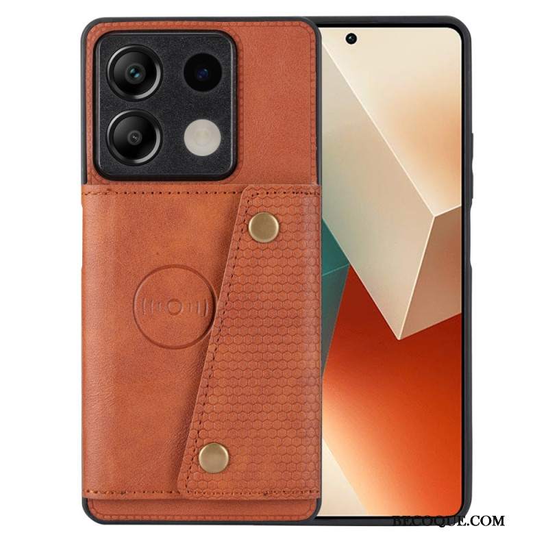 Etui Xiaomi Redmi Note 13 5g Etui Na Karty Z Efektem Skóry