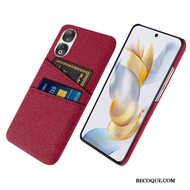 Etui do Honor 90 Materiałowe Etui Na Karty