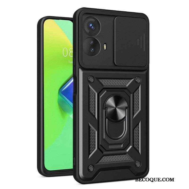 Etui do Moto G73 5G Pierścień-wspornik I Osłona Obiektywu