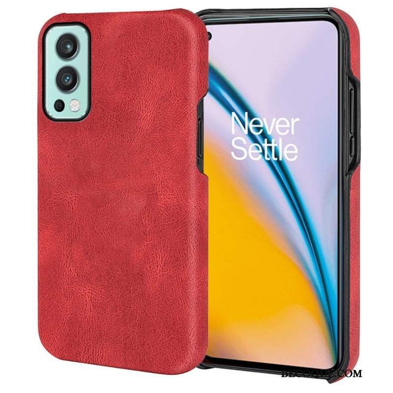 Etui do OnePlus Nord 2 5G Nowe Kolory Elegancja Skórzany Efekt