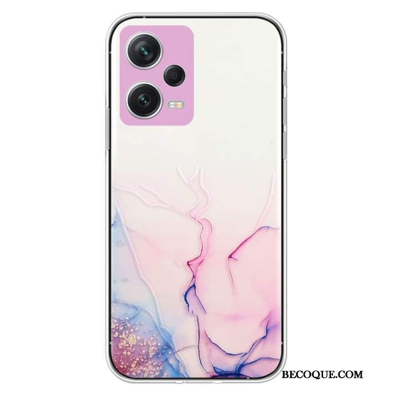 Etui do Poco X5 Pro 5G Dyskretny Marmur