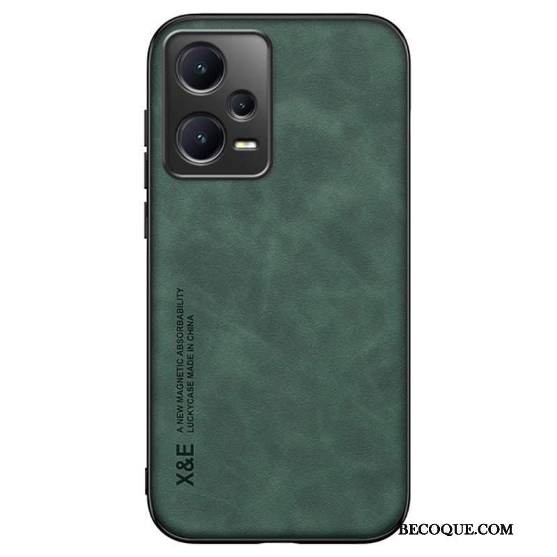 Etui do Poco X5 Pro 5G Skóra Z Efektem Skóry X&e